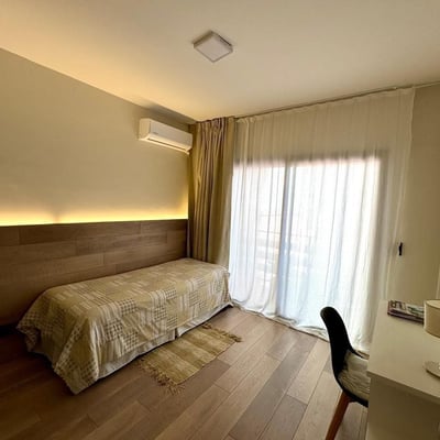 Rental of a modern 3-room apartment, 70 m², Palermo Nuevo district, Buenos Aires, Argentina